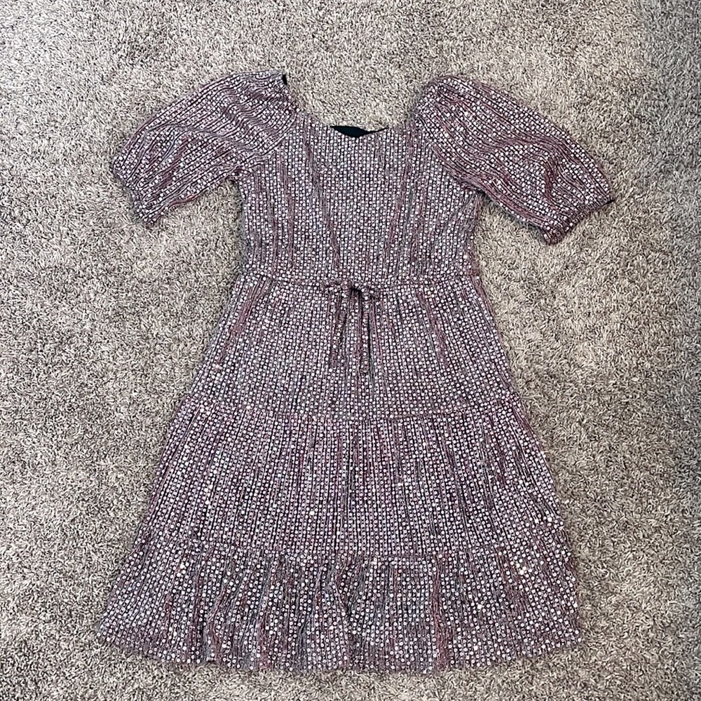 BRAND NEW GIRLS SPARKLY SEQUIN DRESS